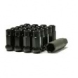 Muteki SR48 Lug Nuts - black (Open Ended) 12x1.25 Muteki SR48 Lug Nuts - black (Open Ended) 12x1.25