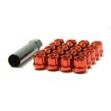 Muteki Lug Nuts - RED OPEN Ended Muteki Lug Nuts - RED OPEN Ended