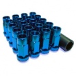 Muteki SR48 Lug Nuts - Blue Open Ended Muteki SR48 Lug Nuts - Blue Open Ended